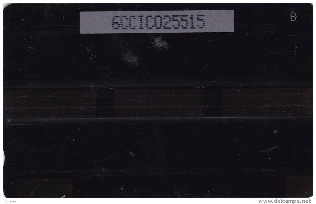 Cayman Islands, CAY-6Ca, House Museum No On Grey Strip, 2 Scans.  6CCIC - Cayman Islands