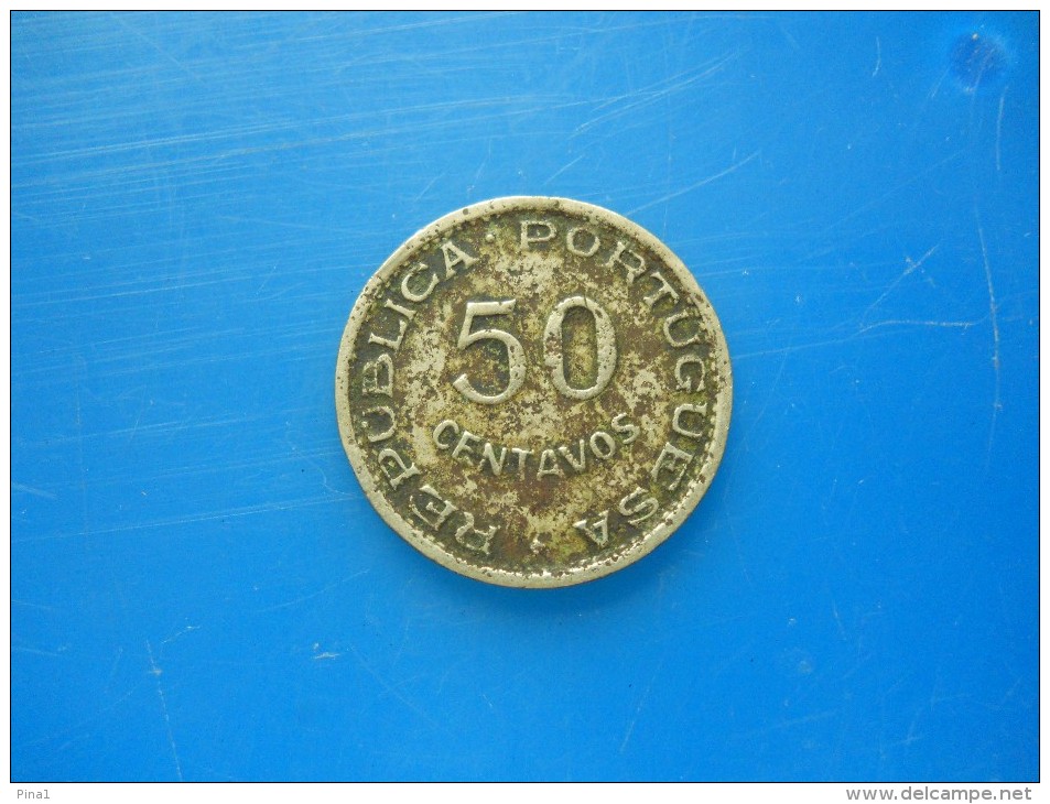 50 CENTAVOS - 1951  - S.TOMÉ E PRINCIPE - Portogallo