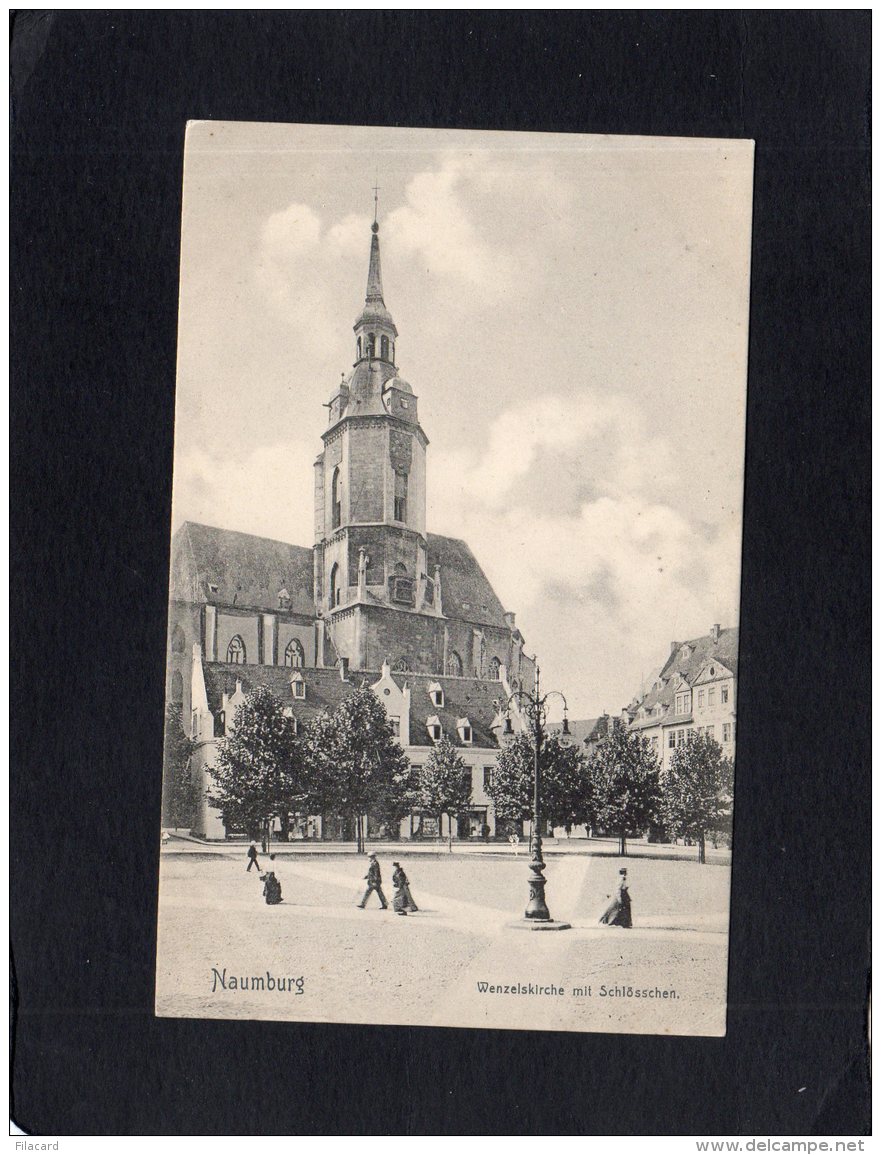 61599   Germania,  Naumburg,  Wenzelskirche  Mit  Schlosschen,  NV - Naumburg (Saale)