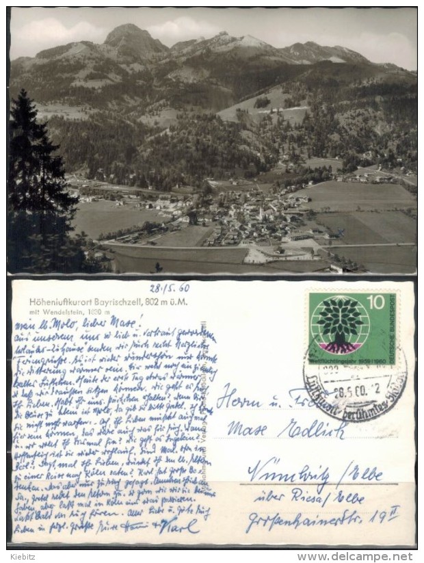 Bayern - Miesbach - Bayrischzell Mit Wendelstein - Gelaufen 1960 - Miesbach