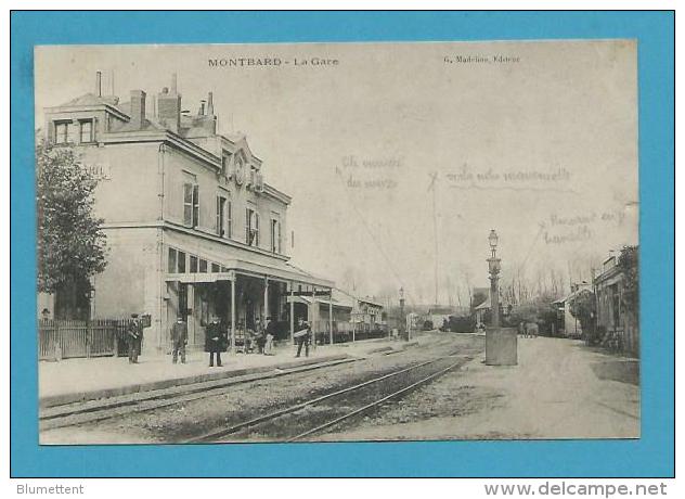 CPA - Chemin De Fer Gare MONTBARD 21 - Montbard