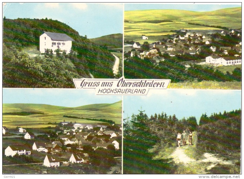 5789 MEDEBACH - OBERSCHLEDORN, Gruss Aus.. - Meschede