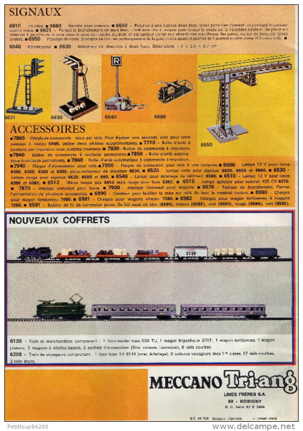 CATALOGUE TRAINS *SCALEXTRIC *HORNBY-ACHO *TRIANG Hornby *Jump Jockey - Zonder Classificatie