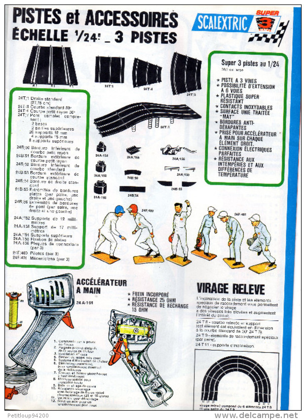 CATALOGUE TRAINS *SCALEXTRIC *HORNBY-ACHO *TRIANG Hornby *Jump Jockey