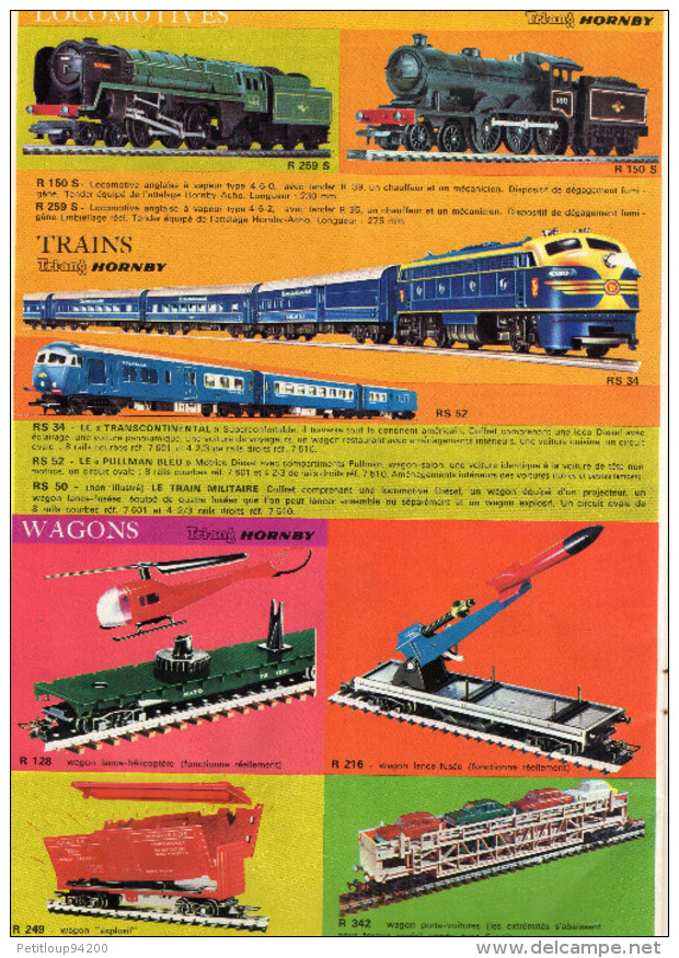 CATALOGUE TRAINS *SCALEXTRIC *HORNBY-ACHO *TRIANG Hornby *Jump Jockey