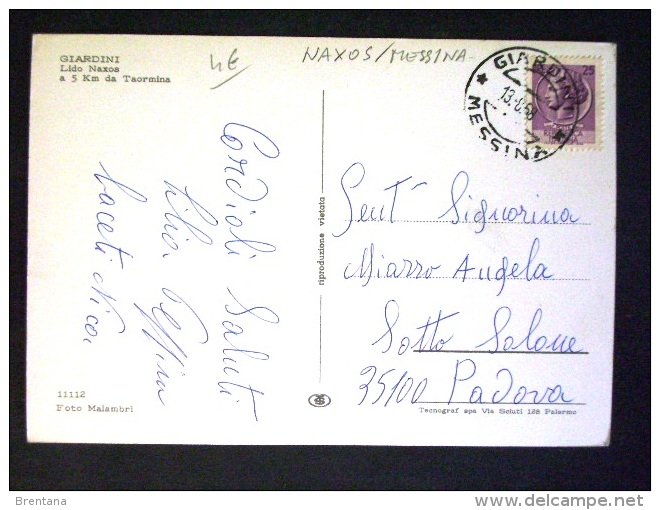 SICILIA -MESSINA -NAXOS -F.G. LOTTO N°535 - Messina