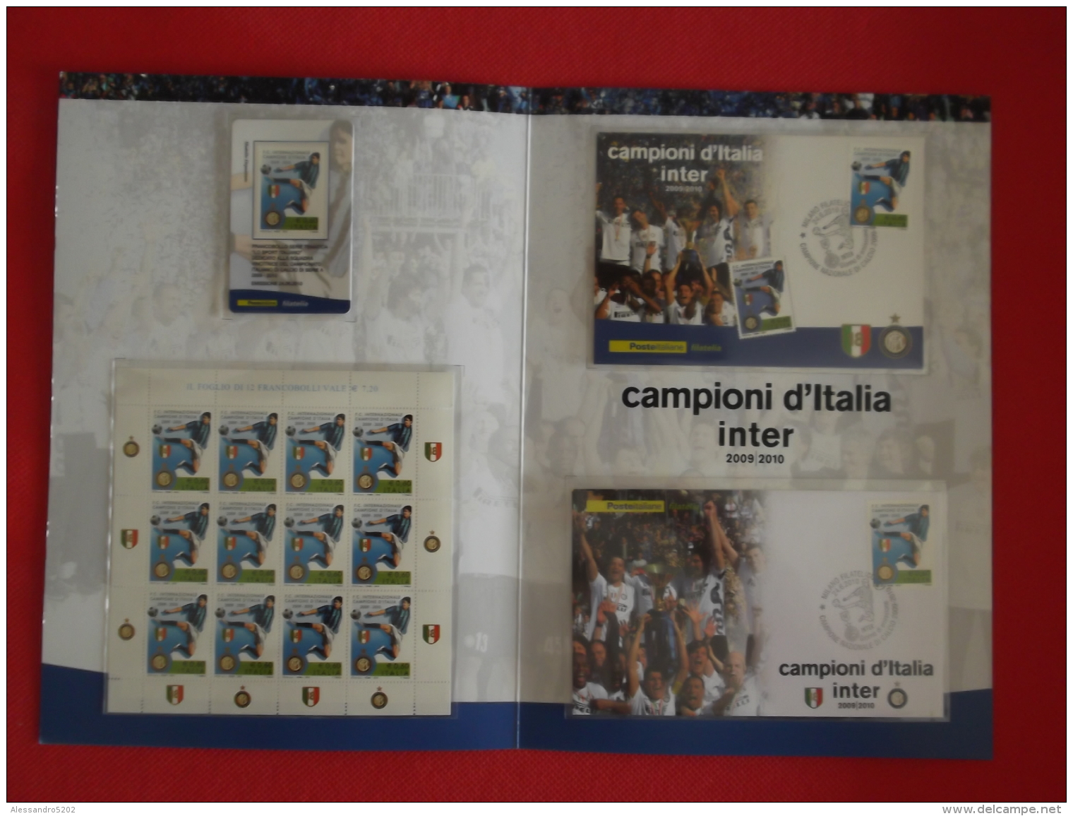 Italia Folder 2010 Inter Campione D´ Italia Catalogo 2012 € 30,00 Prezzo Copertina € 20 - Folder