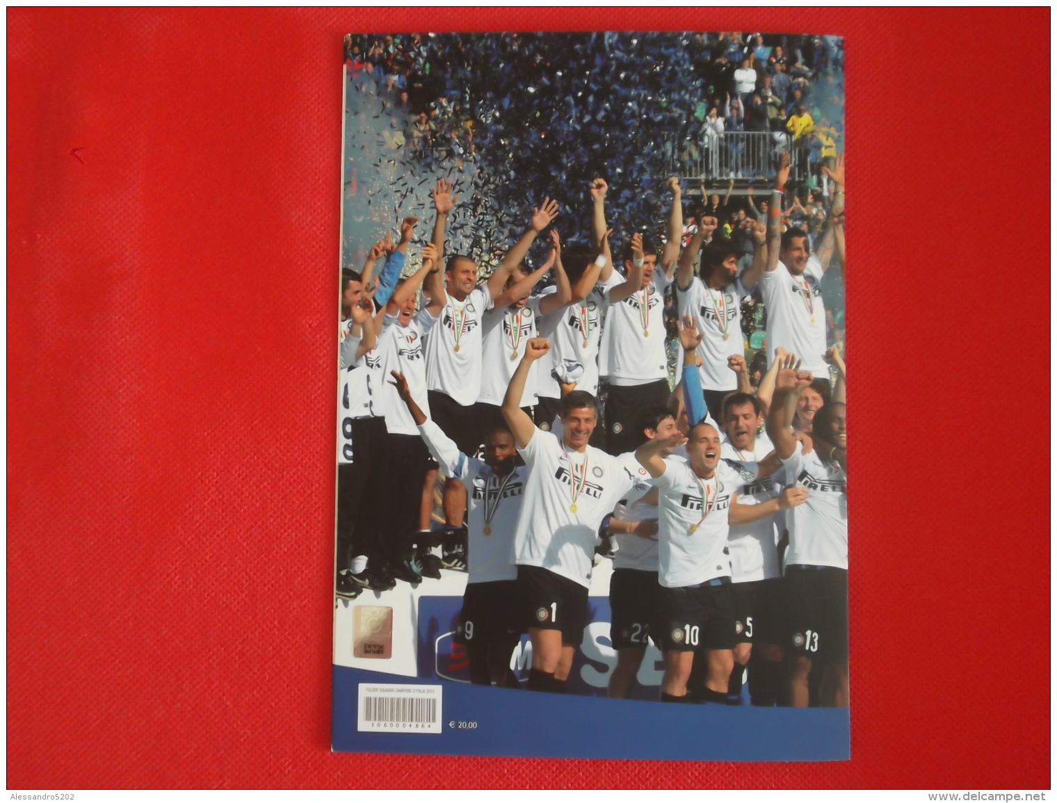 Italia Folder 2010 Inter Campione D´ Italia Catalogo 2012 € 30,00 Prezzo Copertina € 20 - Folder