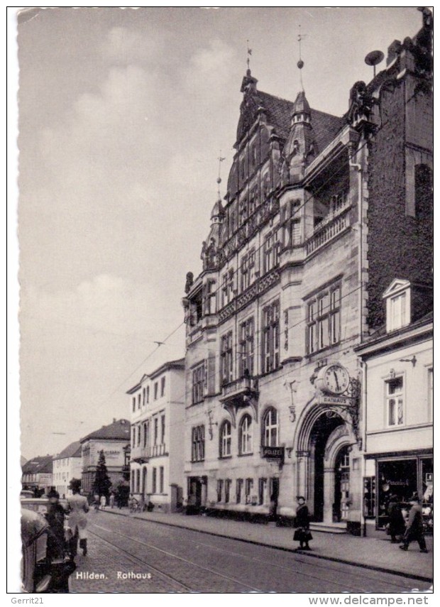 4010 HILDEN, Rathaus, 1957 - Hilden