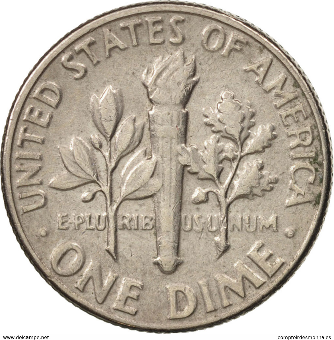 Monnaie, États-Unis, Roosevelt Dime, Dime, 1980, U.S. Mint, Denver, TTB+ - 1946-...: Roosevelt