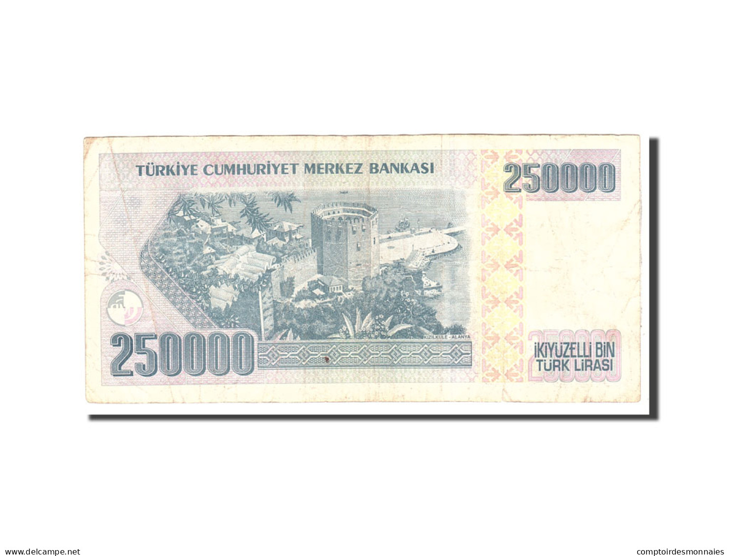 Billet, Turquie, 250,000 Lira, 1970, 1998, KM:211, TB - Turquie