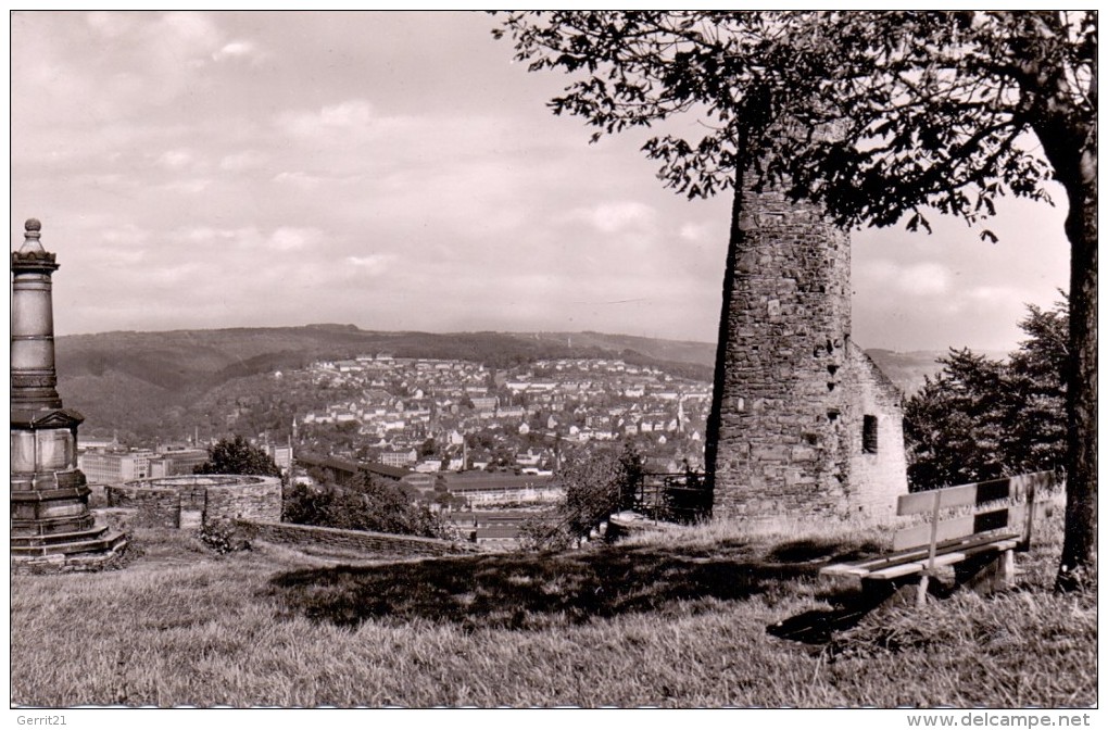 5802 WETTER, Blick Vom Der Ruine Volmarstein, 1957 - Schwelm