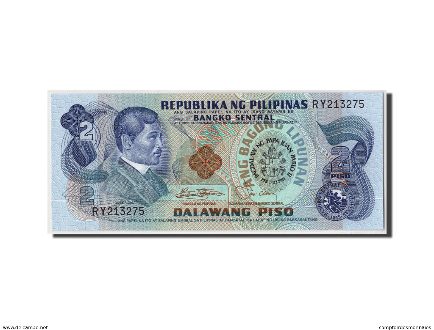 Billet, Philippines, 2 Piso, Undated, KM:159b, NEUF - Philippinen