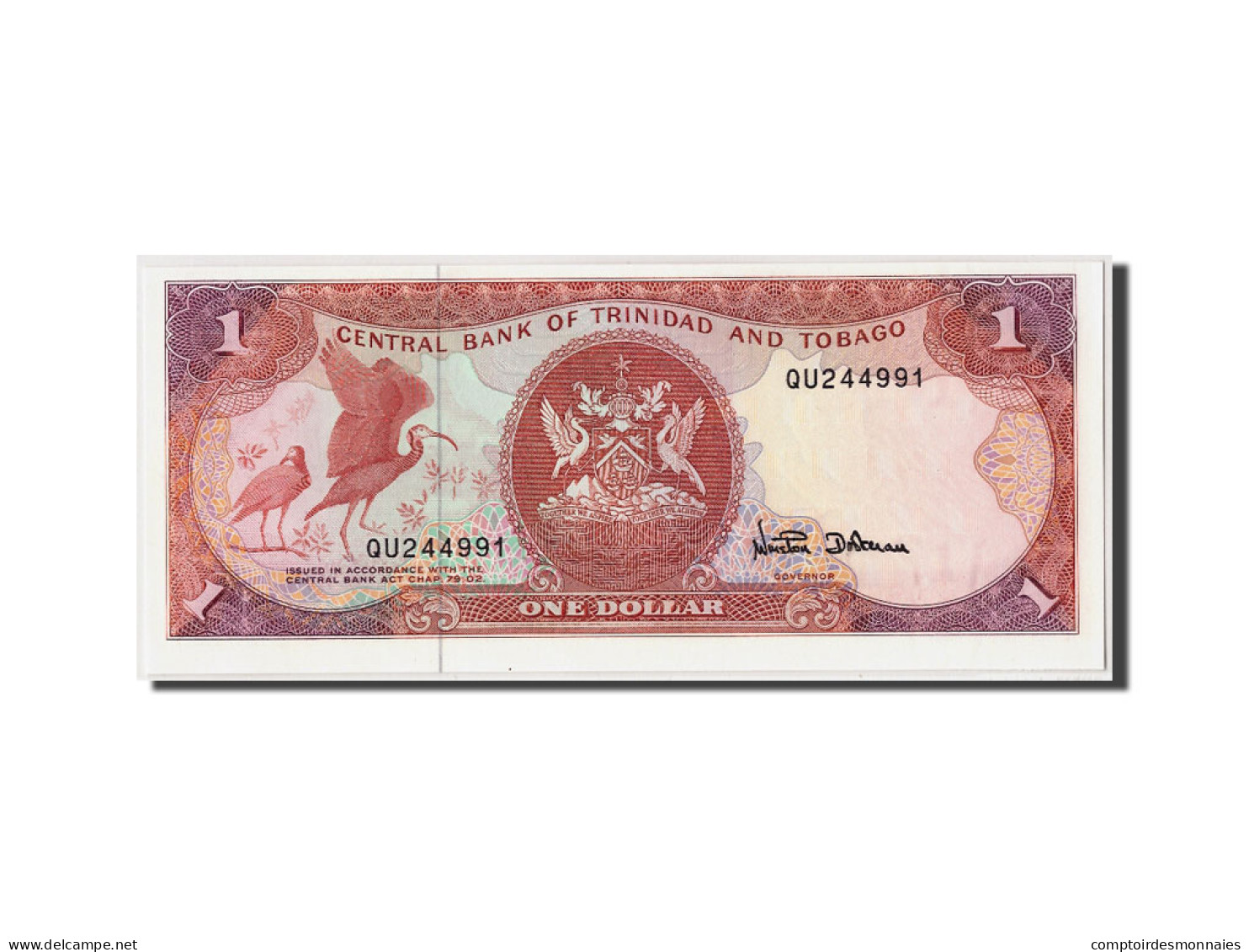 Billet, Trinidad And Tobago, 1 Dollar, Undated (1985), KM:36d, NEUF - Trinidad Y Tobago