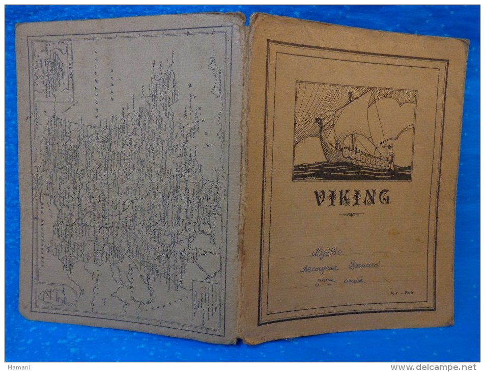 Lot De 2 Protege Cahier-  Condinent Savora-le Loup Et L'agneau- Perroquet-viking - Autres & Non Classés