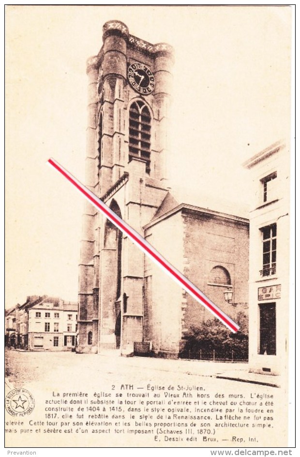 ATH - Eglise Saint Julien - Ath