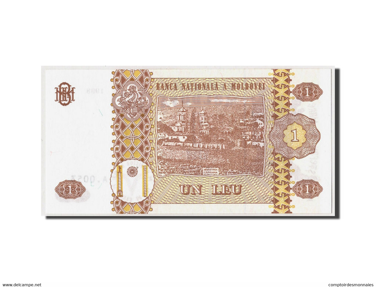 Billet, Moldova, 1 Leu, 1998, Undated, KM:8d, NEUF - Moldavië