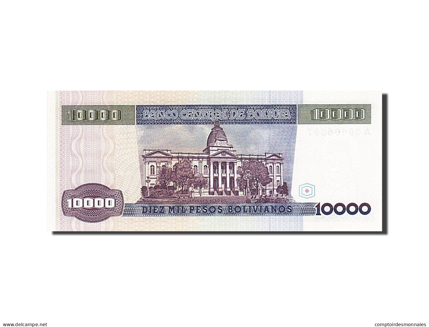 Billet, Bolivie, 10,000 Pesos Bolivianos, 1981-1984, 1984-02-12, KM:169a, NEUF - Bolivie