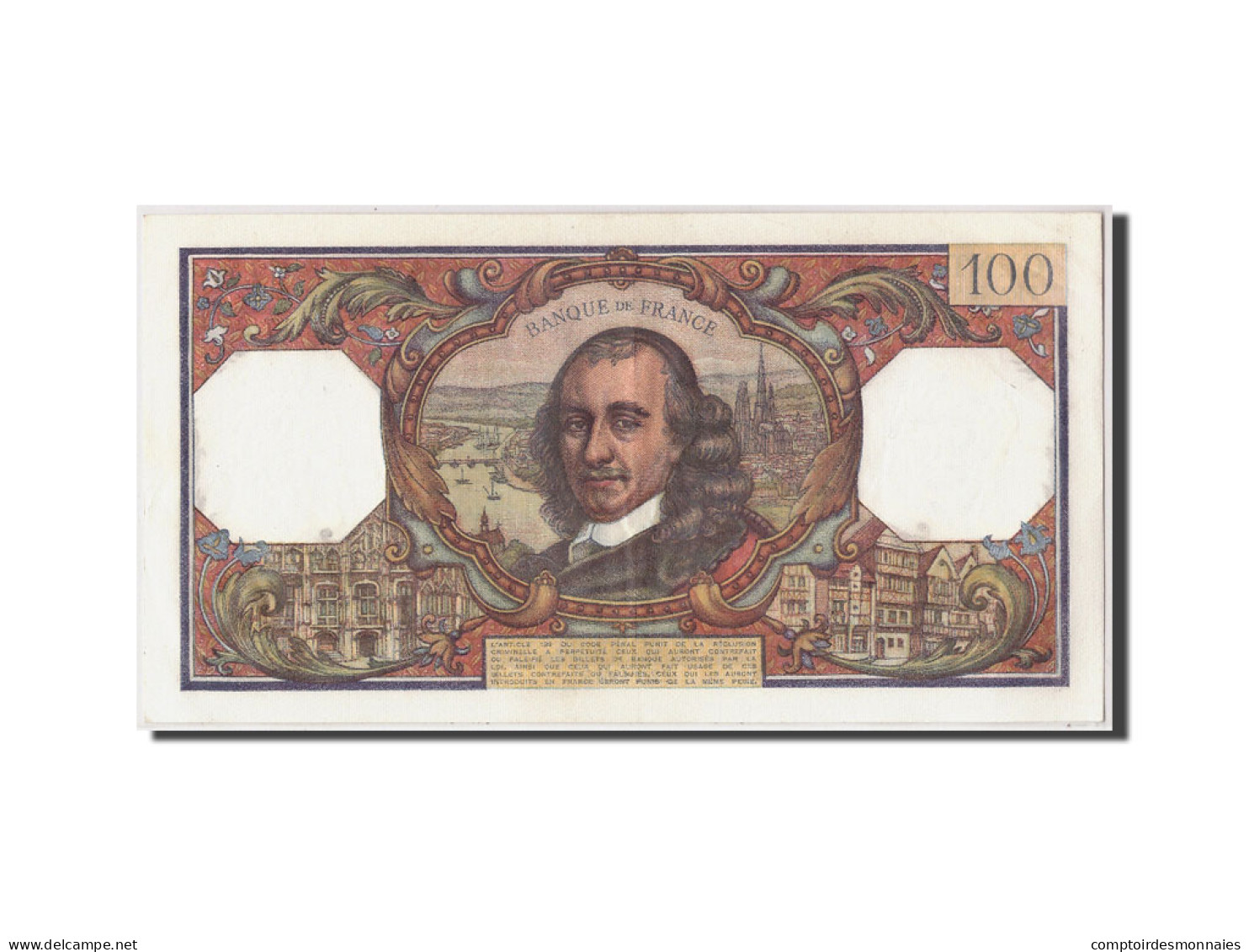 Billet, France, 100 Francs, 100 F 1964-1979 ''Corneille'', 1964, 1964-07-02 - 100 F 1964-1979 ''Corneille''