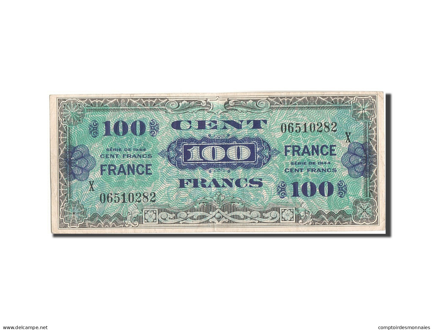 Billet, France, 100 Francs, 1945 Verso France, 1945, Undated (1945), TTB - 1945 Verso Frankreich