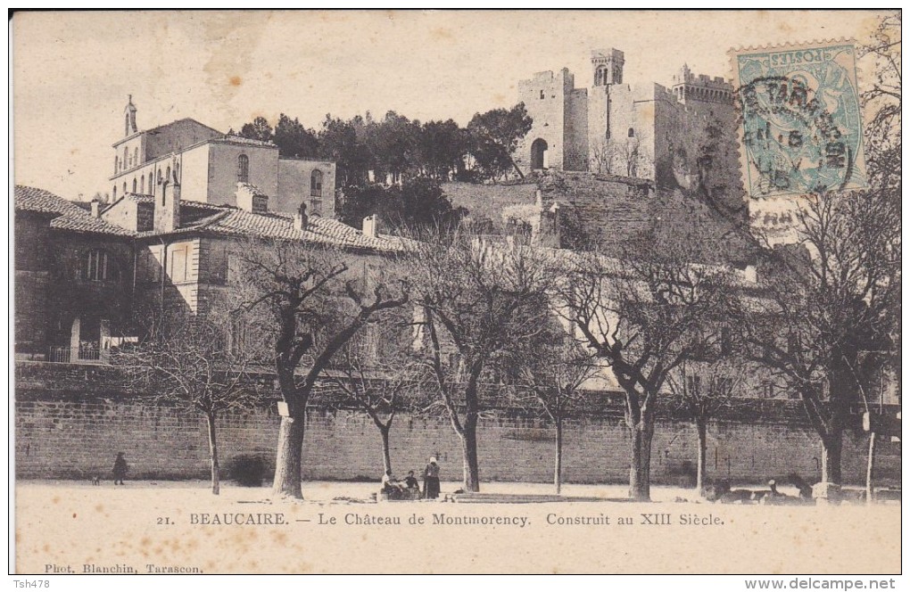 30-----BEAUCAIRE---le Château De Montmorency --voir 2 Scans - Beaucaire