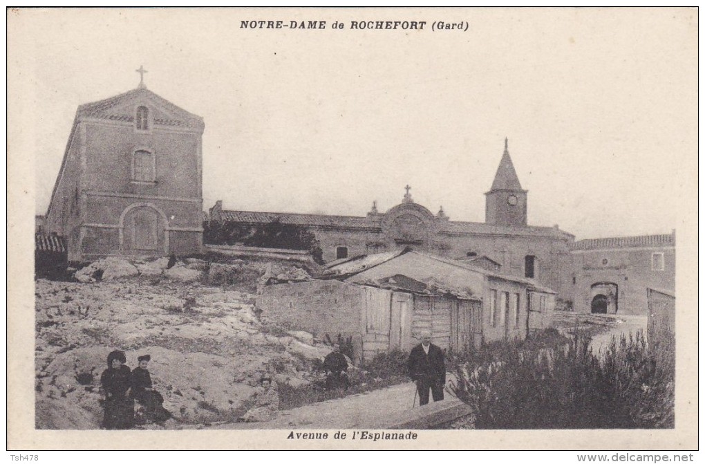 30---NOTRE-DAME DE ROCHEFORT---avenue De L'esplanade--voir 2 Scans - Rochefort-du-Gard