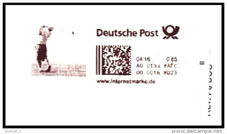 Bund / Germany: 'Internetmarke - Golf', 2016 / 'Internet Stamp' - Golf