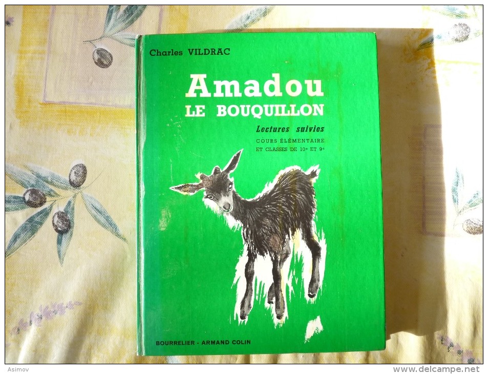 Amadou Le Bouquillon Lectures Suivies De Vildrac CE 1985 (SP) - 6-12 Ans