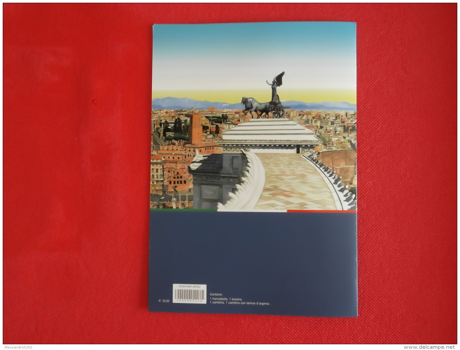 Italia Folder 2011 Roma Capitale Catalogo 2012 &euro; 27,50 Prezzo Copertina &euro; 18,00 - Presentation Packs