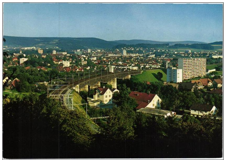 Brugg Ansicht Luftbild Aargau AG - Brugg