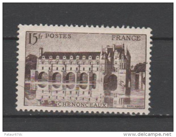 FRANCE / 1944 / Y&T N° 610 ** : Chenonceaux 15F - Gomme D´origine Intacte - Ungebraucht