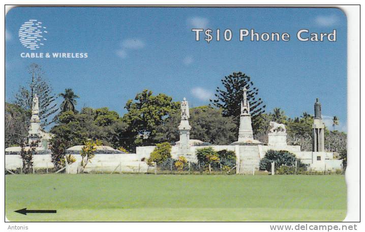 TONGA(GPT) - Royal Tombs, CN : 323CTGC, Tirage 12000, Used - Tonga