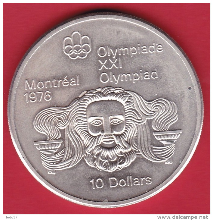 Canada - 10 Dollars Montréal Jeux Olympiques 1976 Argent - SUP - Canada