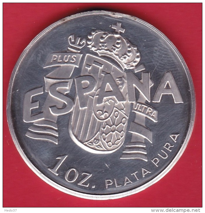 Espagne - Médaille Juan Carlos Y Sofia - Argent - Monarquía/ Nobleza