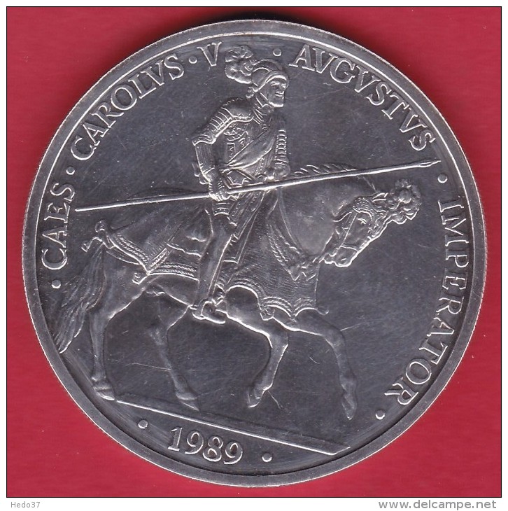 Espagne - Médaille Charles Quint - Argent - FDC - Monarchia/ Nobiltà