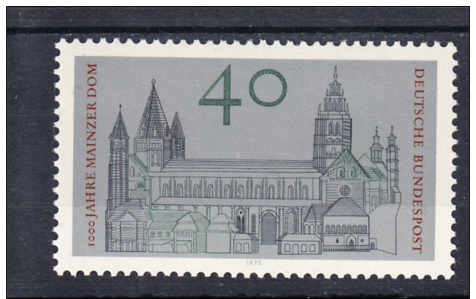 ALEMANIA 1975. MILENARIO DE LA CATEDRAL DE MAGUNCIA .YVERT Nº 694.NUEVA SIN CHARNELA. SES316GRANDE - Ungebraucht