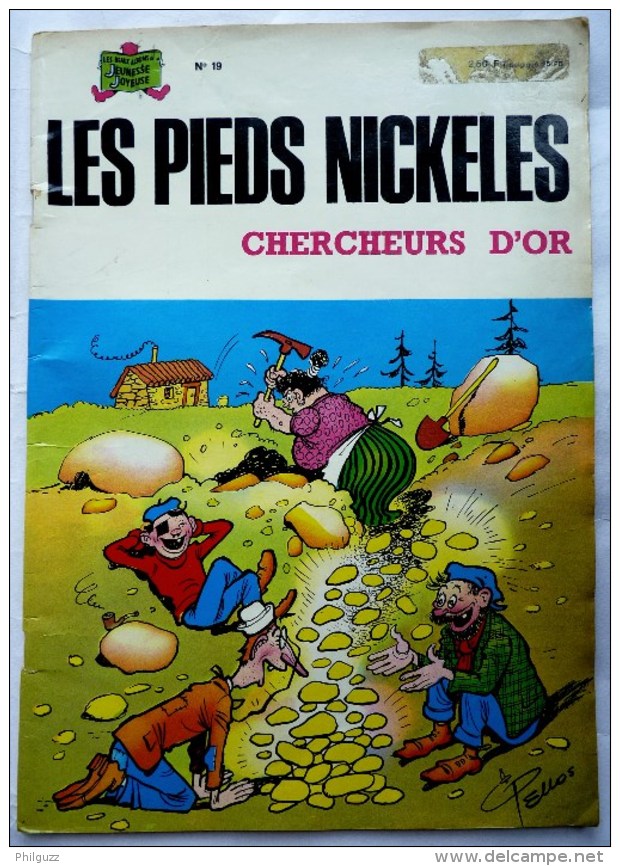 LES PIEDS NICKELES 19 CHERCHEURS D'OR - SPE - PELLOS (2) - Pieds Nickelés, Les