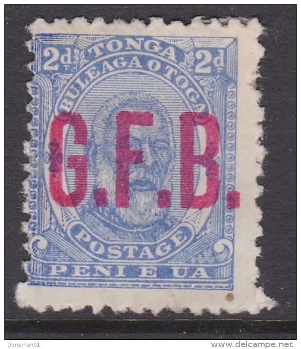 TONGA 1893 Official SG O2 Mint Hinged - Tonga (...-1970)