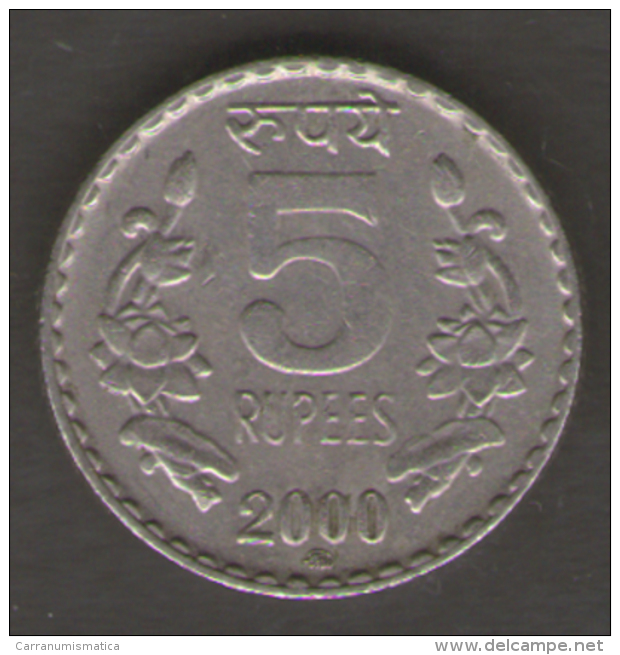 INDIA 5 RUPEES 2000 - India