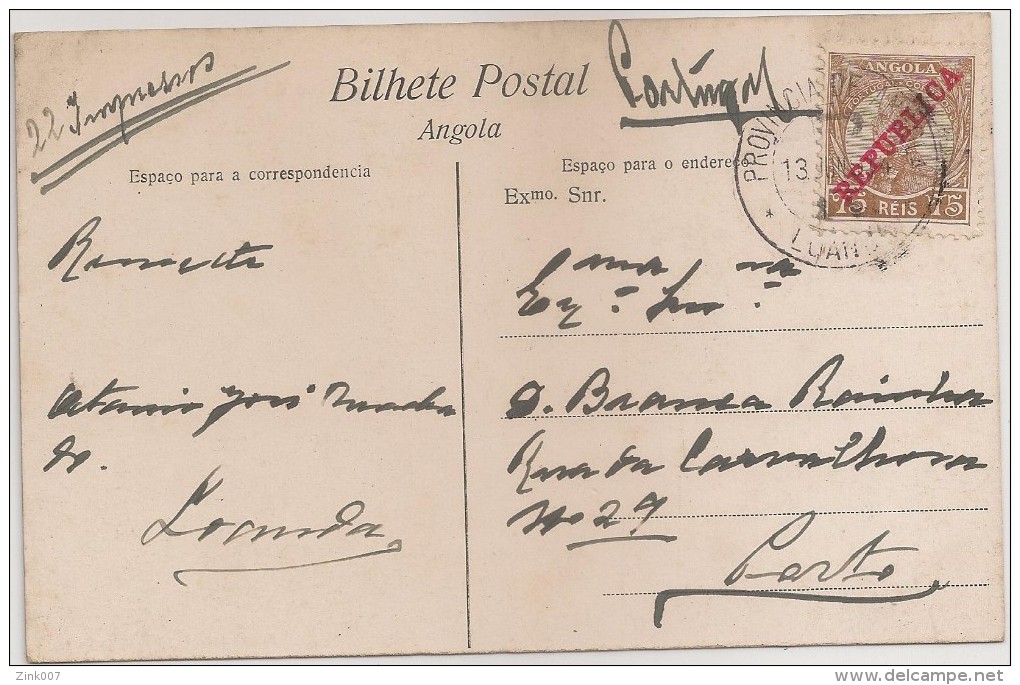 Postal Angola - Luanda - Barrocas Do Hospital Maria Pia - Loanda- Carte Postale - Postcard - Angola