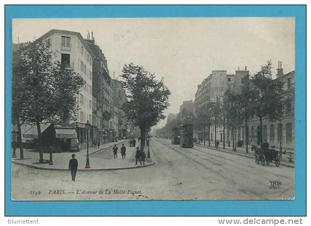 CPA 1159 L'avenue De La Motte-Piquet PARIS XVème - Distretto: 15