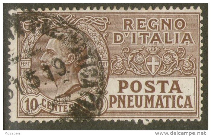 ITALIA - 	 Sass.1 - Yv.1	-	 ITA-049 - Pneumatic Mail