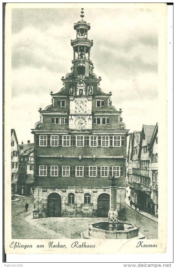 CPA  ESSLINGEN Am NECKAR, Rathaus  2389 - Esslingen