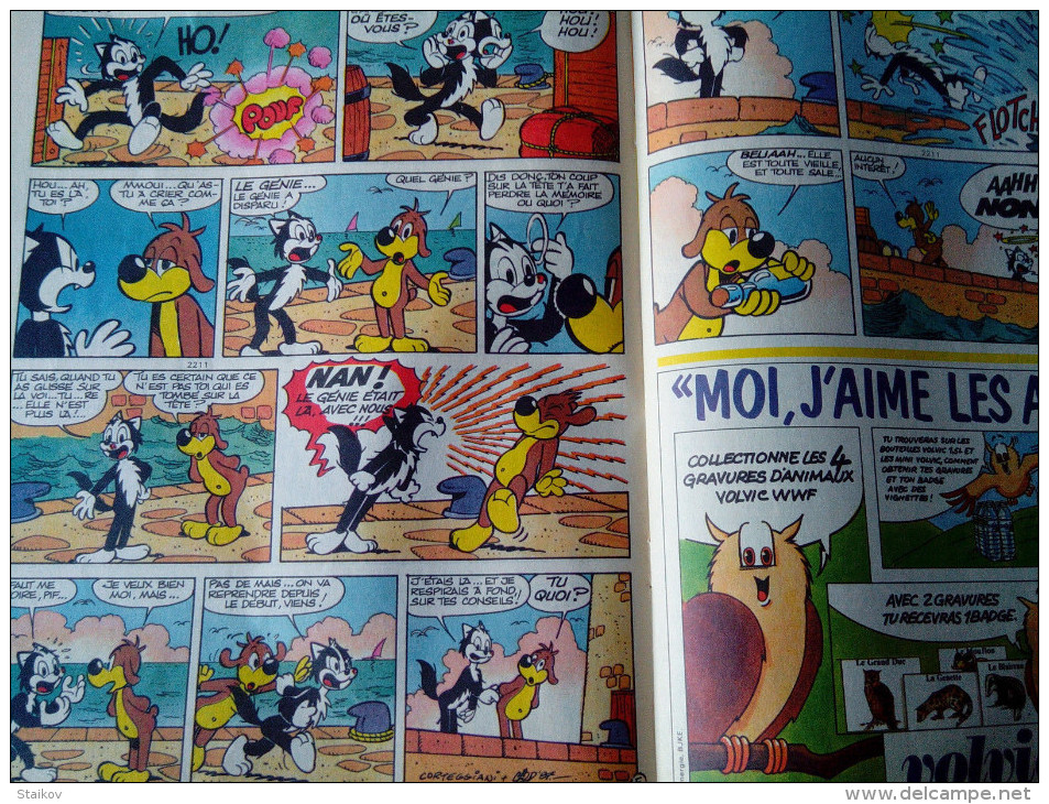 RRR VINTAGE COLLECTABLE COMICS FRANCE PIF N*973 1987 10F JOURNAL SPECIAL EDITION - Pif - Autres