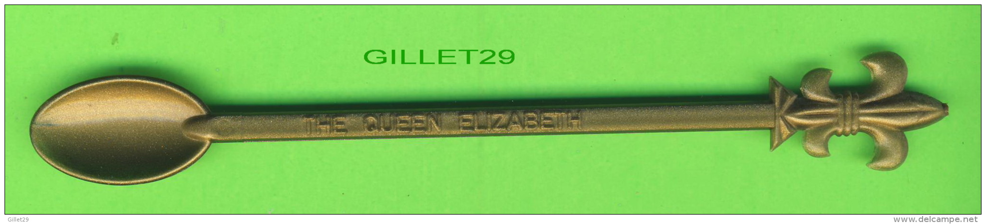 MÉLANGEURS À BOISSON - THE QUEEN ELIZABETH HOTEL, MONTREAL, QUÉBEC - FLEUR DE LYS - - Swizzle Sticks