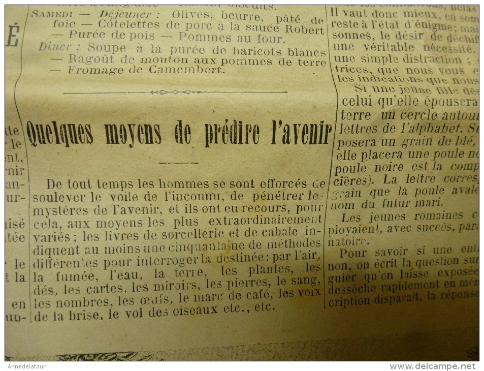 1902 La MODE Du Petit Journal VÊTEMENT GISMONDA,TOILETTE DE JEUNE FILLE ,grav Couleurs  1ere Page & Double P - 1900-1940