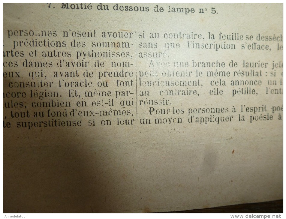 1902 La MODE du Petit Journal VÊTEMENT GISMONDA,TOILETTE DE JEUNE FILLE ,grav couleurs  1ere page & double p