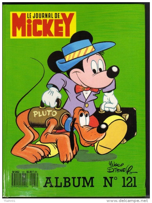ALBUM LE JOURNAL DE MICKEY N ° 121 DE 1986 - Journal De Mickey