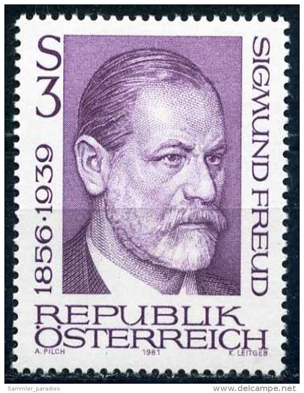 Österreich - Michel 1668 - ** Postfrisch (F) - Sigmund Freud - Ungebraucht