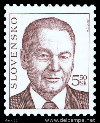 Slovakia - 2000 - President Rudolf Schuster  - Mint Definitive Stamp - Nuevos